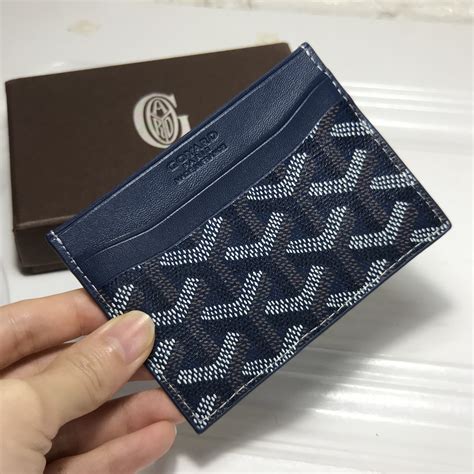 goyard card holder wallet|goyard card holder inside.